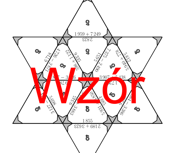 Trimino - Dodawanie i odejmowanie do 10000 | matematyka