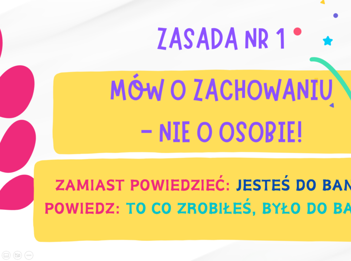 10 zasad aktywnej komunikacji - PREZENTACJA na godzinę wychowawczą - Pokaż dzieciom/młodzieży jak efektywnie komunikować się ze sobą!