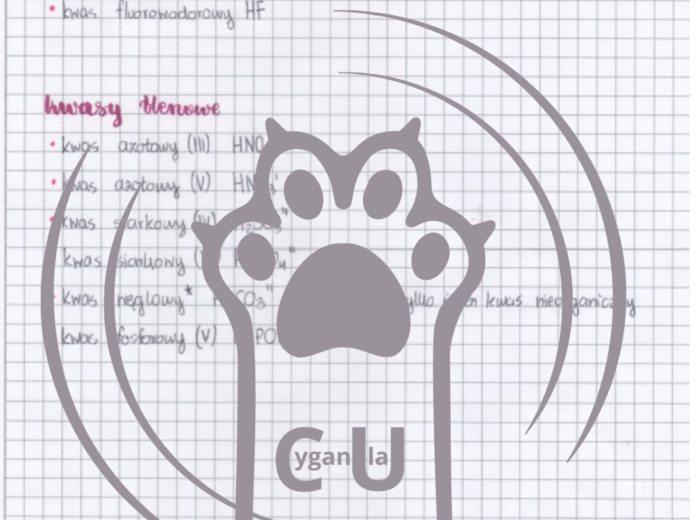 Kwasy tlenowe i beztlenowe - notatka do nauki