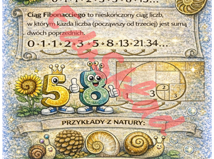 📚 Matematyczne plakaty edukacyjne – liczby niezwykłe i dni matematyczne