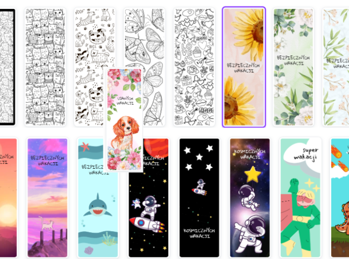 ZAKŁADKI DO KSIĄŻEK - SZKOŁA, PRZEDSZKOLE