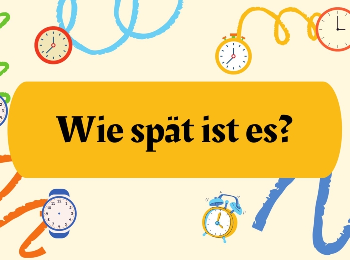 Die Uhrzeiten ohne Stress - 2 lekcje