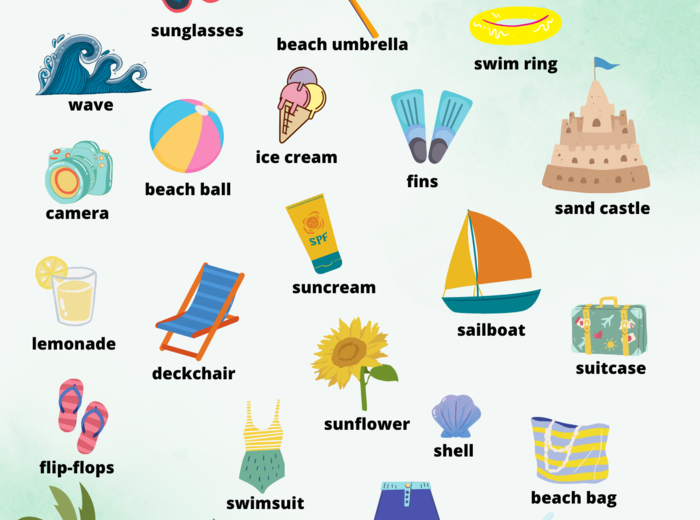 Summer Picture Dictionary