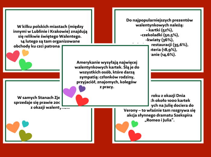 WALENTYNKI – gazetka – biblioteka – świetlica - 15 stron – wersja 1