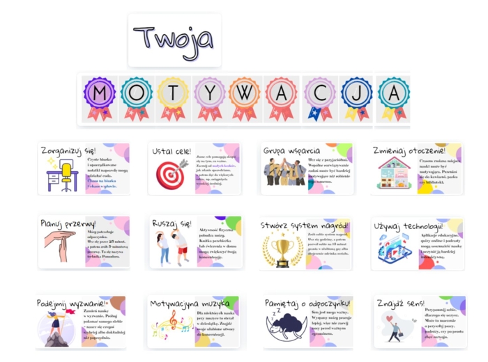 Gazetka szkolna - Twoja motywacja!