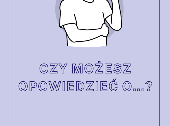 Czy możesz opowiedzieć o...? 💬 – zestaw pytań konwersacyjnych poziom A2-B1 🗣️
