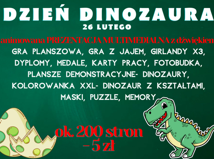 DZIEŃ DINOZAURA