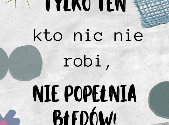 Plakaty motywacyjne.