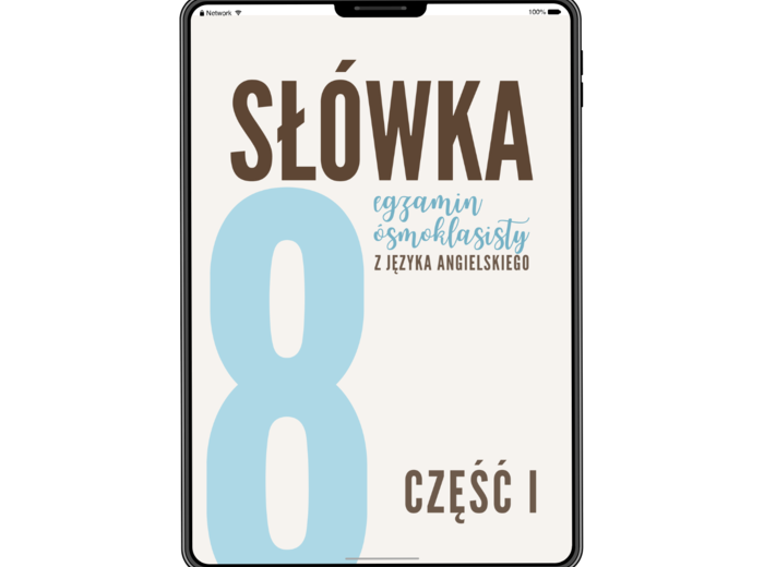 SŁÓWKA na Egzamin ósmoklasisty  E8 - część 1