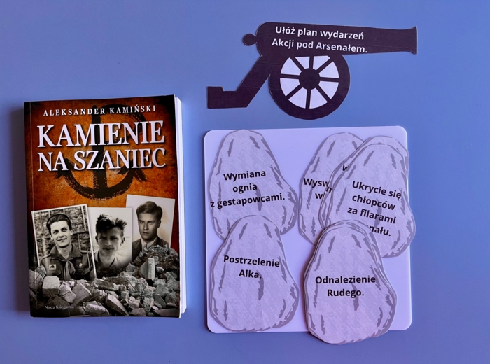 "Kamienie na szaniec" - Akcja pod Arsenałem - plan wydarzeń w formie graficznej