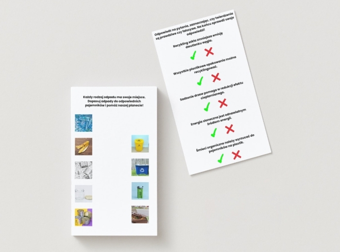 Quiz ekologiczny. Zasada 3R. Czym jest ekologia? Prawda czy Fałsz? Quiz wielokrotnego wyboru. Energia odnawialna.