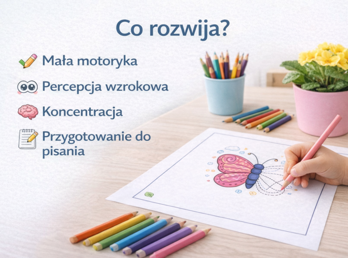Wiosenne obrazki do dokończenia – karta pracy