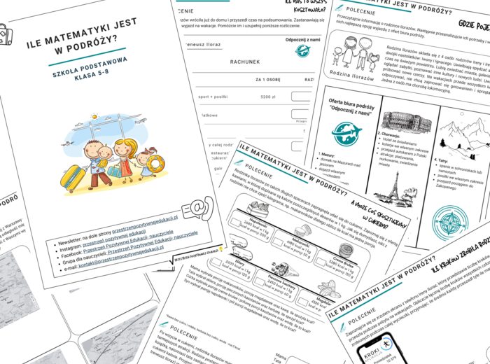 Ile matematyki jest w podróży? (klasa 5-8)