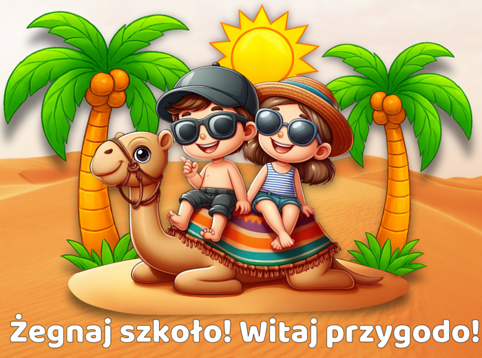 ŻEGNAJ SZKOŁO! WITAJ PRZYGODO! - Dekoracja XXL