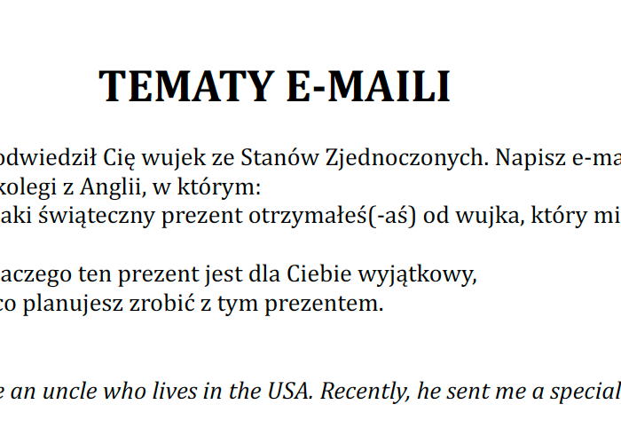 E8 - CHRISTMAS E-MAILS