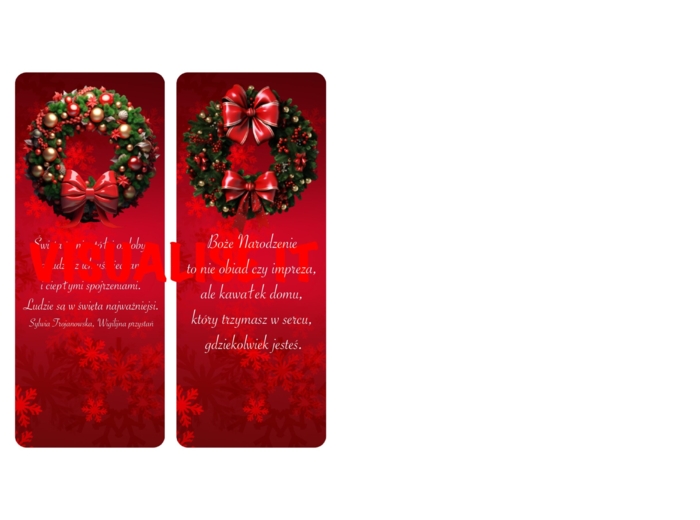 KALENDARZ ADWENTOWY MEGA ZESTAW NA ŚWIĘTA W DWÓCH JĘZYKACH PL ANG
