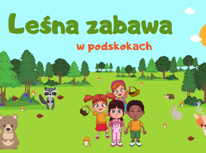 Leśna zabawa W PODSKOKACH | MUZYCZNO-RUCHOWE | RYTMIKA DLA DZIECI