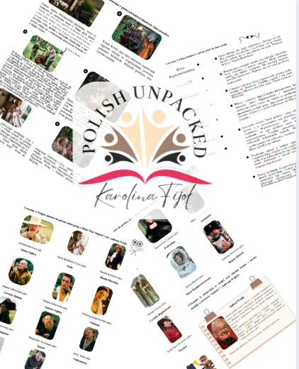 3 zestawy (+ odpowiedzi) kart pracy do filmów "Zemsta", "Quo vadis", "Pan Tadeusz", lektura obowiązkowa, egzamin ósmoklasisty