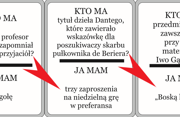 Kto ma? Szatan z siódmej klasy – quiz karciany