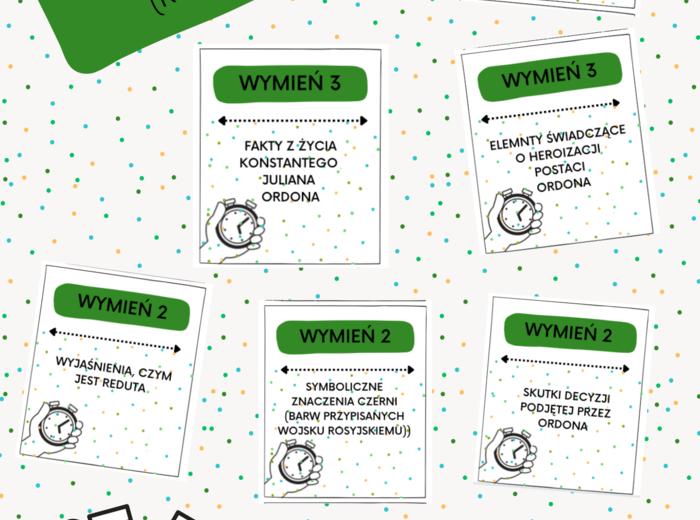 Lekturowe 5 sekund - WIELKI ZESTAW - Lektury z klas 7-8