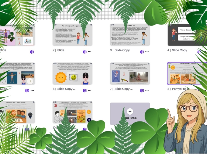 Prezentacja multimedialna w genial.ly „Jakie ćwiczenia mogę wykonywać w domu? ”. Edukacja zdrowotna. Klasa 7. Dział „Nasze zdrowie”.