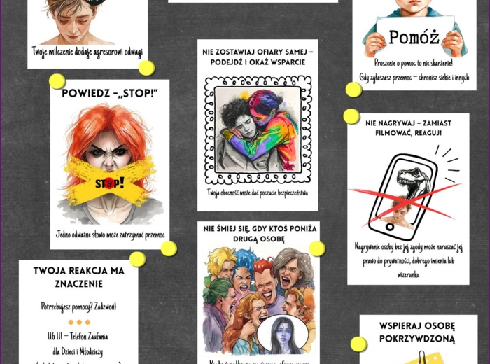 Świadek przemocy - gazetka profilaktyczna