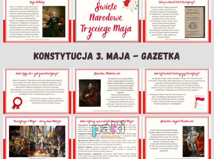 Konstytucja 3. Maja - GAZETKA