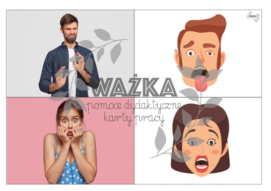 Rozpoznawanie / nazywanie emocji / uczuć