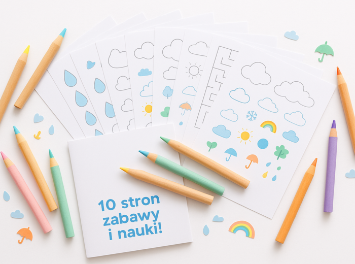 Karty pracy „Przygoda z deszczem”