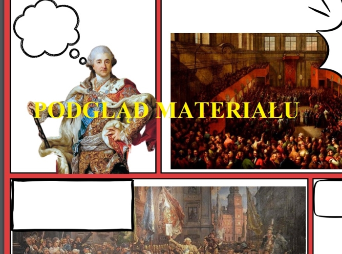 Konstytucja 3 Maja - prezentacja, zadania i notatka dla klasy 4