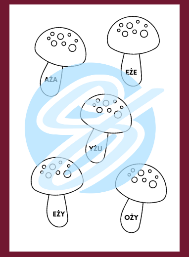 Jesienna logopedia – ćwiczenia logopedyczne z logotomami dla szeregu szumiącego (sz, ż, cz, dż)