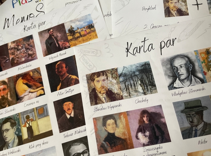 Gra dydaktyczna MemoSztuka Polska