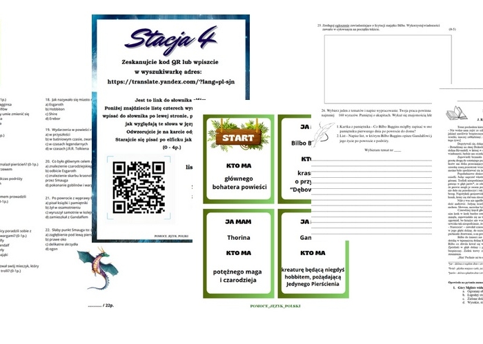HOBBIT - pakiet materiałów - 53 strony