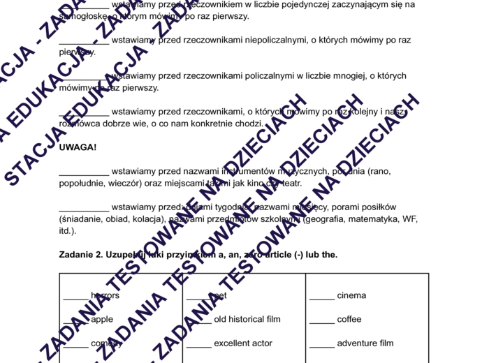 Super Powers 5 Unit 2 - powtórka do sprawdzianu