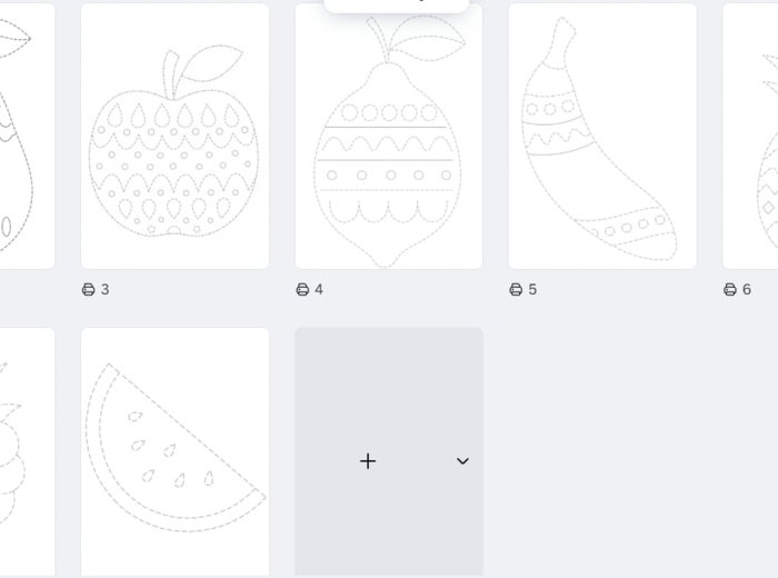 Owocowa grafomotoryka