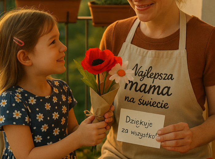 Kwiaty z bibuły "Wiosenna Łąka"