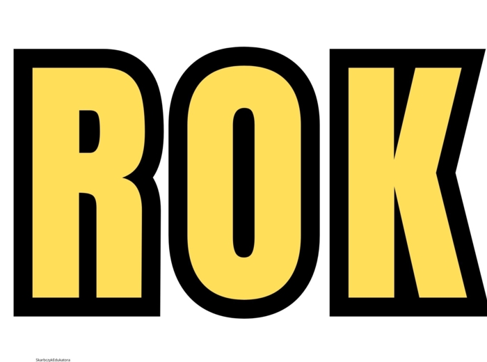 2026 - ROK INSPIRACJI I DZIAŁANIA - gazetka motywacyjna dla uczniów - 25 haseł motywacyjnych