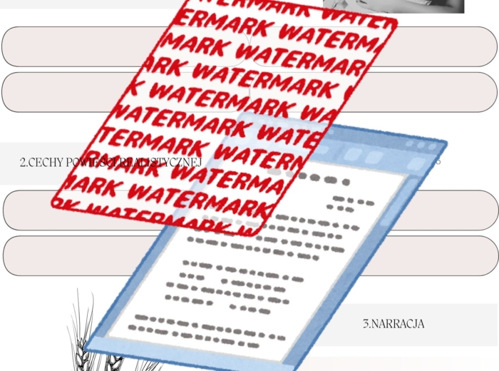 📒Notatnik maturalny „Chłopi" Władysław Reymont