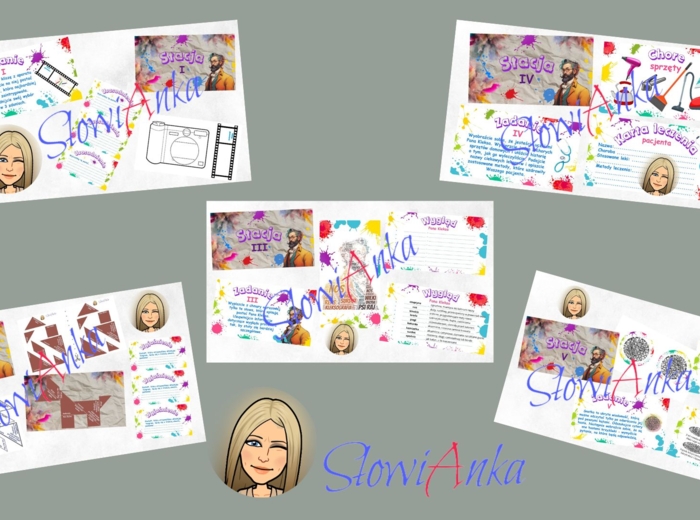 "Akademia Pana Kleksa" - STACJE ZADANIOWE