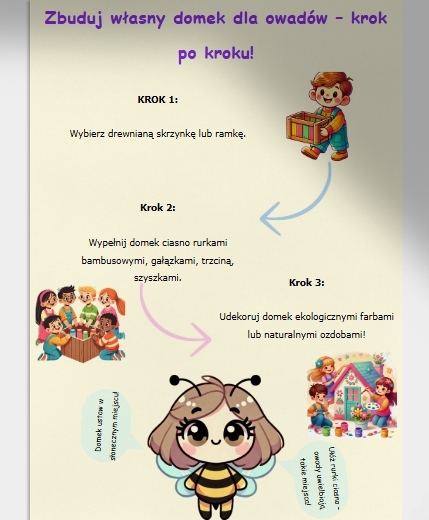 Warsztaty budowy domków dla owadów