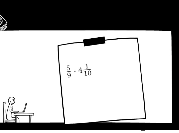 Mnożenie ułamków - prezentacja