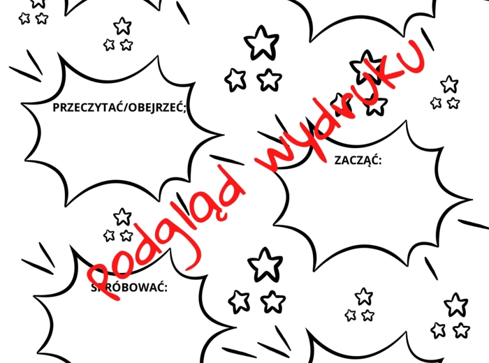 Karta pracy - plany na nadchodzący rok