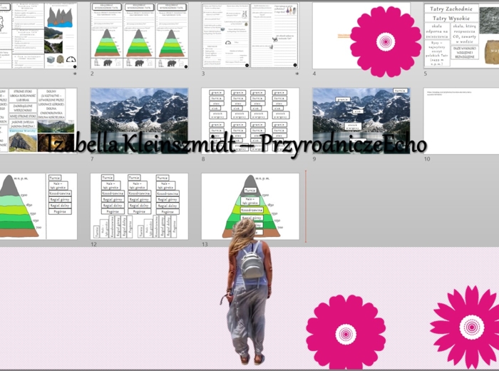 Pomysł na lekcję/karta pracy/stacje zadaniowe/notatki/ materiał do lekcji do tematu „Krajobraz wysokogórski Tatr” w pdf. W gratisie niekomercyjny scenariusz lekcji/pomysł na lekcję w programie genial.ly do edycji. Geografia 5. Dział „Krajobrazy Polski”.