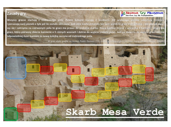 Skarb Mesa Verde – Gra planszowa