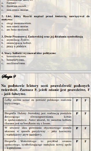 Stacje zadaniowe dla liceum - zestaw