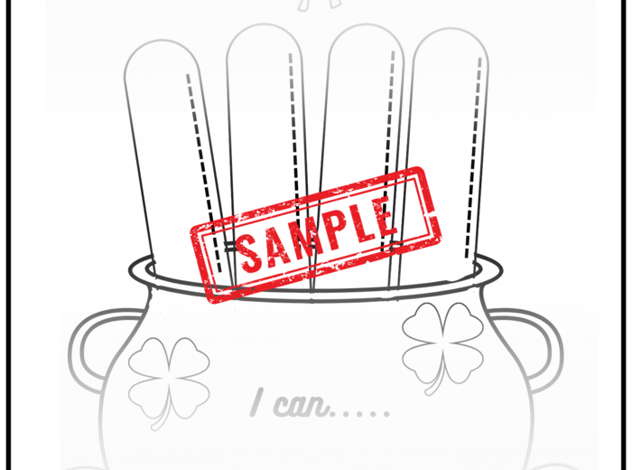 CAN/CAN'T - karta pracy/ wklejka