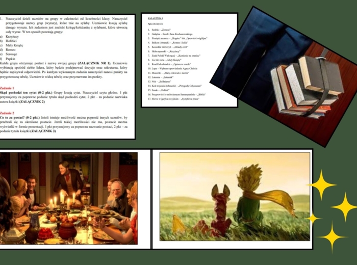 Czy znasz te lektury? Konkurs klasowy