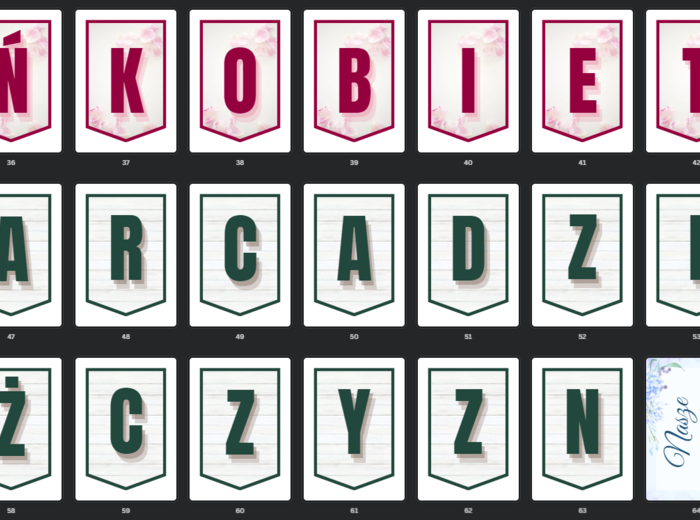 Dzień Kobiet, Dzień Mężczyzn - materiały na gazetkę - "Nasze mocne strony"