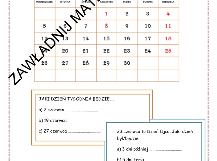 Dział II: Liczby naturalne – część 2