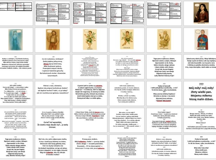 Lektura Balladyna. kto to powiedział? e8 lub opracowanie lektury.